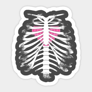 Cyberpunk Heart Sticker